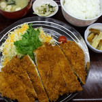 Ichizenya - ジャンボチキンカツ定食