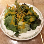 ナタラジ - 前菜のサラダ