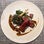 Restaurant La Cour - 牛ランプ肉