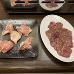 鶏の焼肉 ピリ辛鶏 - 