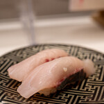 あじわい回転寿司 禅 - 2021.5 しまあじ（550円）