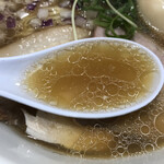 貝麺 みかわ - スープ