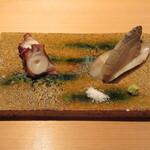 鮨 さかい - 唐津の鮑、対馬の蛸