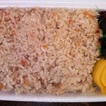 牧のうどん - かしわ飯弁当