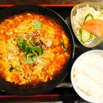 たなぽん食堂 - カルビラーメン大盛