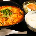 たなぽん食堂 - カルビラーメン大盛