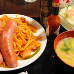 たなぽん食堂 - 昔ながらのナポリタン