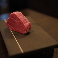 SATOブリアン 本店 - ブリ飯用の肉1