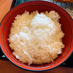 とんかつ伊勢 - ご飯