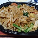 四条パクチー - 焼きうどん