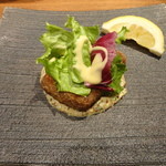 ブロックス - 豚耳と蓮根のプランチャ