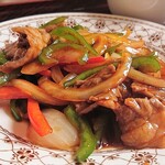 祥瑞楼 - 牛肉のスタミナ炒め