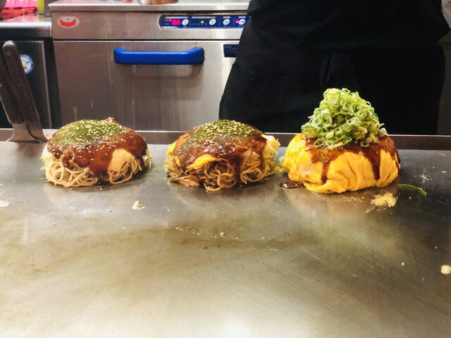 鉄板 お好み焼き 電光石火 東千田店 日赤病院前 お好み焼き ネット予約可 食べログ