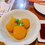 渋谷 道玄坂 肉寿司 - べっこう玉、この日の一番のヒット商品でした