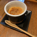 渋谷 道玄坂 肉寿司 - ほうじ茶のティラミス