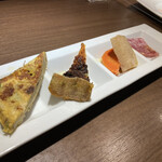ガフーリオ - 前菜の4種盛り
