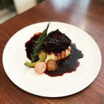 めがね食堂 a la gri - 72時間煮込んだ黒毛和牛の赤ワイン煮込み
