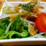 のみごはんや 月うさぎ - 前菜のサラダ