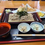 寿多庵 - 季節の天ざる蕎麦