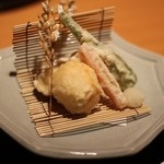 日本食 雅庭 - 季節の鮨会席「華」揚物