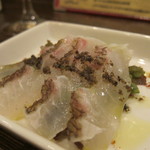 クレメンティア - 鯛のカルパッチョ