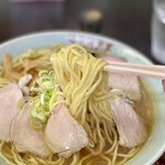 佐平治食堂 - 麺アップ