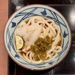 Marugame Seimen - 青唐おろしぶっかけ（並） ¥450