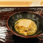 勢麟 - 鮑粥、鮑の出汁だけ。何も加えていない
