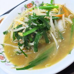 餃子の王将 - ニラ玉ラーメンフェアセットＢ