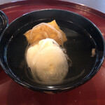 陣屋 賑わい亭 - お椀。