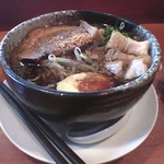 ラーメンにっこう - これが私が食べた湖国ブラックです。