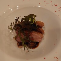 藤右ェ門 栄 - 合鴨のロースト スパイシーソース