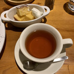 TEA ROOM Yuki Usagi - スープセットのダージリン