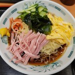 日高屋 - 黒酢しょうゆ冷し麺