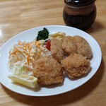 おかめ支店 - いか＆ほたてフライ