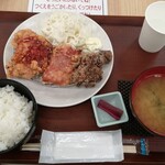 から揚げの天才 - 「デカから定食」581円