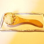 ウシマル - ＊口直しのシャーベット。