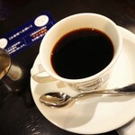 サッポロ珈琲館 - コーヒー。
            希望するとミルクを付けることができます。
