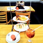 神戸屋レストラン - アフタヌーンティー　アイスティー