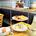 神戸屋レストラン - アフタヌーンティー　ジンジャーエール