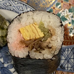 八郎寿司 - 恵方巻き断面