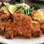 洋食あけぼの - 豚カツ＆唐揚
