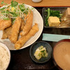 九絵 - 料理写真:ミックスフライ定食