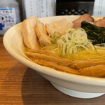仙臺 自家製麺 こいけ屋 - 特肉川俣シャモ中華の塩大盛