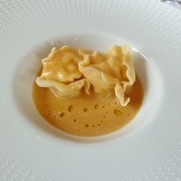 レストラン ラ・マーレ - 手打ちパスタの海老包み