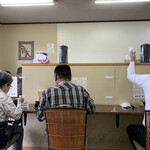 麺処 ごまや - 店内。