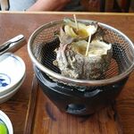 お食事処 かにや へだ本店 - サザエの壺焼き