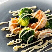 海老とブロッコリーマヨネーズ焼き