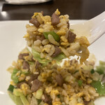 中国料理 丹甫 - カルビとレタスの炒飯