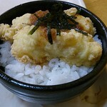 ファーストフード 味街道 - ミニとり天丼